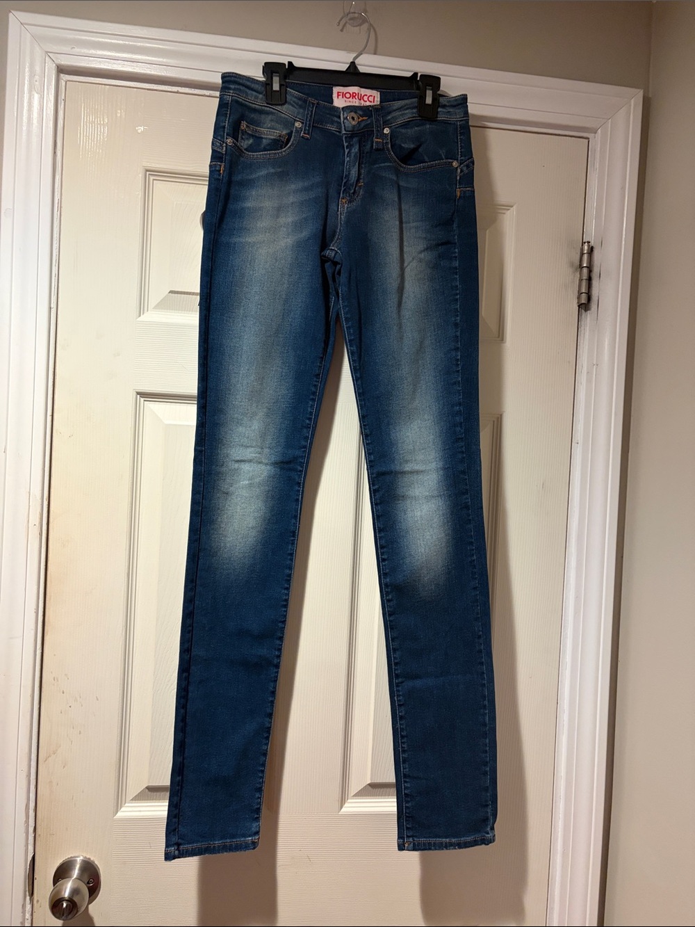 Fiorucci Women's Medium Blue Skinny Jeans